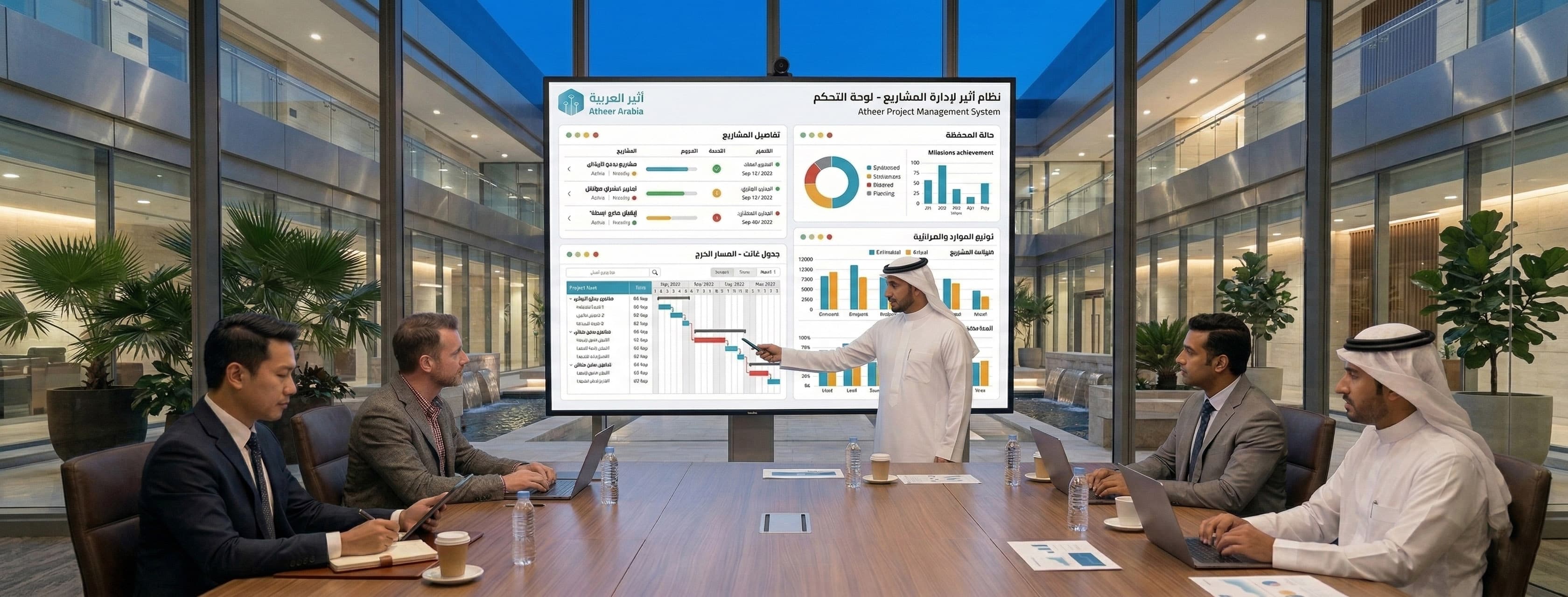 برنامج أثير لإدارة المشاريع والإجراءات
